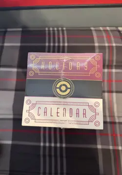 Pokemon Holiday Calendar 2025 SEALED TCG Promo Anime Japan - Image 4