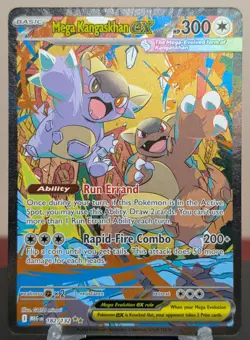 Pokemon Mega Kangaskhan ex #182/132 English Mega Evolution - Image 1