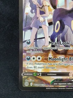 Pokemon TCG Brilliant Stars TG22/TG30 Umbreon Single Strike NM MT Rare *CLEAN* - Image 5