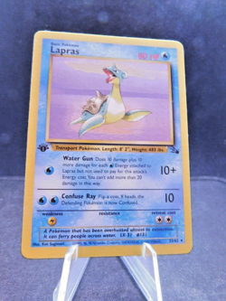 Pokemon Fossil 1st Edition Lapras #25/62 Non-Holo - Image 1
