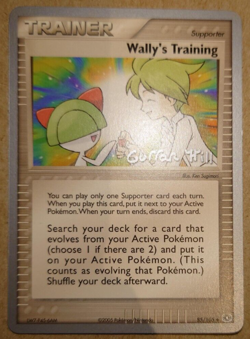 Pokemon Wally's Training 2005 World Championship Deck Curran Hill 85/106 - Image 1