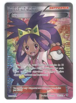 2013 Pokemon Black & White Plasma Blast Iris Rare Ultra #101/101 - Image 1