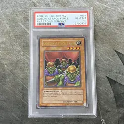 2002 Yugioh PSV Goblin Attack Force Pharaoh's Servant PSA Gem Mint 10 LOW POP! - Image 1