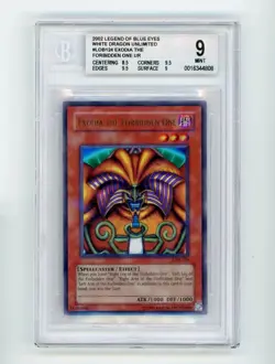 Yu-Gi-Oh! TCG Exodia the Forbidden One Legend of Blue Eyes White Dragon LOB-124 - Image 1