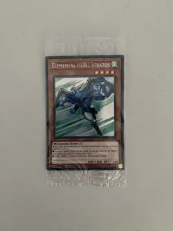 Yugioh Elemental HERO Stratos BLC1-EN003 Secret Rare Limited Ed Sealed - Image 1