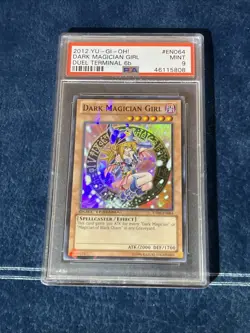 PSA 9 Dark Magician Girl DT Duel Terminal 6 Super Rare Yugioh - Image 3