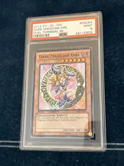 PSA 9 Dark Magician Girl DT Duel Terminal 6 Super Rare Yugioh - Image 4
