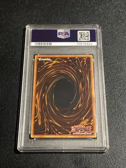 2006 Yu-Gi-Oh! Uria Lord of Searing Flames #EN005 PSA 8 - Image 3