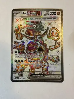 Pokemon TCG Hoopa Ex 226/182 Paradox Rift 🔥 S&V Full Art Pokemon Card - Image 1