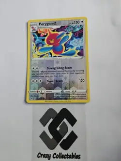 Pokemon Cards Porygon-Z 142/196 Reverse Holo Lost Origin Mint Card - Image 1