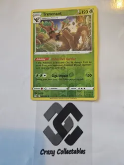 Pokemon Card Trevenant 017/196 Lost Origin Reverse Holo Rare Mint Condition - Image 1