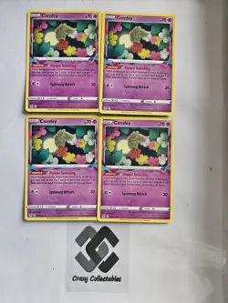 Pokemon Cards Comfey 079/196 Playset Lost Origin Mint Cards X4 - Image 1