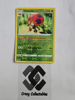 Pokemon Cards Orbeetle 020/196 Reverse Holo Lost Origin Mint Card - Image 1
