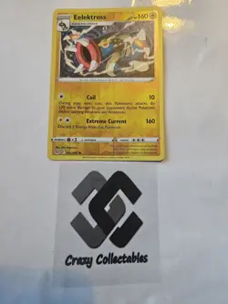 Pokemon Card Eelektross 061/196 Lost Origin Reverse Holo Rare Mint Condition - Image 1