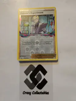 Pokemon Cards Colress's Experiment 155/196 Reverse Holo Lost Origin - Image 1