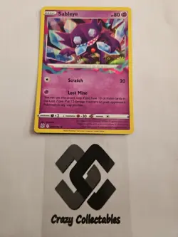 Pokemon Cards Sableye 070/196 Holo Lost Origin Mint Card - Image 1