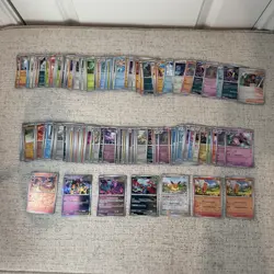 Pokemon 177 Card Bulk Lot Holos & Reverse Holos - Scarlet & Violet 151 & More - Image 2