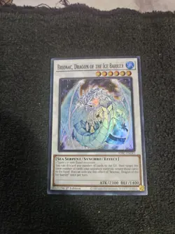 Yugioh TCG - Brionac Dragon of the Ice Barrier - SDFC-EN043 - NM 1st Ultra 2021 - Image 1