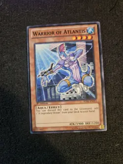 Warrior of Atlantis SDRE-EN013 1st Common LP Yugioh Card - Image 1
