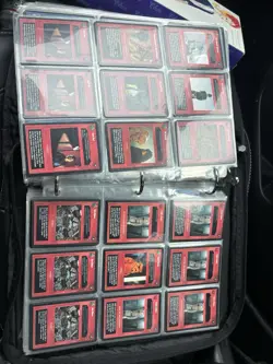 Lot Of 565 Vintage 2000s Decipher Star Wars CCG Cards In Binder - Image 1