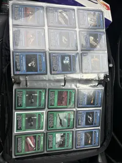 Lot Of 565 Vintage 2000s Decipher Star Wars CCG Cards In Binder - Image 2