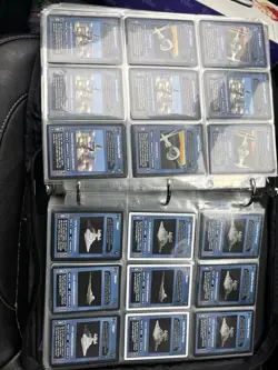 Lot Of 565 Vintage 2000s Decipher Star Wars CCG Cards In Binder - Image 3