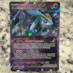 Pokemon Iron Crown ex 146 Sv: Scarlet & Violet Promo Cards Holo 🔥 - Image 1