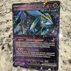 Pokemon Iron Crown ex 146 Sv: Scarlet & Violet Promo Cards Holo 🔥 - Image 3