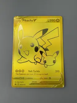 Pikachu V SWSH145 SWSH: Sword & Shield Promo Cards Holo NM - Image 3