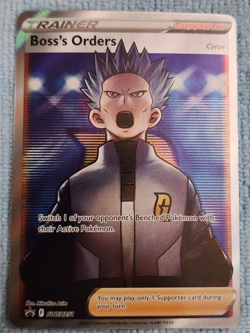 Boss's Orders (Full Art) SWSH251 SWSH: Sword & Shield Promo Cards Holo - Image 1