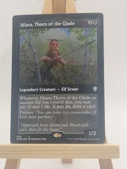 Miara, Thorn of the Glade (Foil Etched) U Commander Legends 566 NM UNLIMITED LLC - Image 1