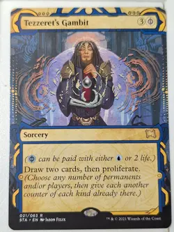 Tezzeret's Gambit - Mystical Archives - Magic the Gathering MTG Nice! - Image 1