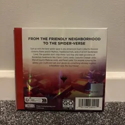 SPIDER-MAN COLLECTOR BOOSTER BOX IN HAND MTG MAGIC FACTORY SEALED! - Image 3