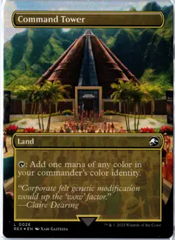 Universes Beyond: Jurassic World Collection #26 Command Tower (Borderless) - Image 2