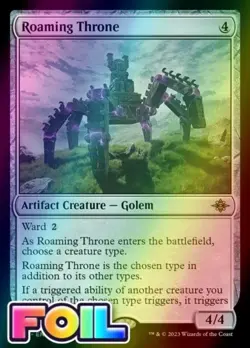 Roaming Throne LCI MTG 258 FOIL Rare M/NM - Image 1
