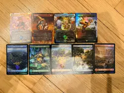 Paradise Chocobo Borderless FOIL Final Fantasy MTG MINT Lot Of 9 (1 Reg) - Image 1