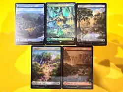 Paradise Chocobo Borderless FOIL Final Fantasy MTG MINT Lot Of 9 (1 Reg) - Image 3