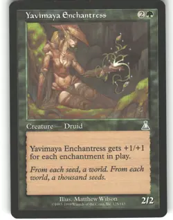Yavimaya Enchantress - Urza's Destiny - MTG - Uncommon - #125 - NM - Image 1