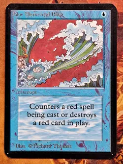 Mtg Alpha Blue Elemental Blast - Image 1