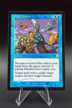 Misdirection: 1999 Magic the Gathering - Mercadian Masques Foil - Image 1