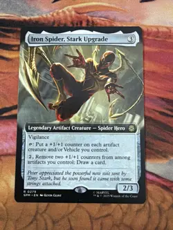 Iron Spider, Stark Upgrade (Extended Art) Normal R Marvel's Spider-Man 279 NM - Image 1