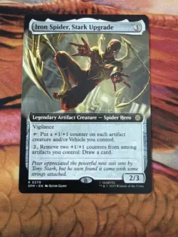 Iron Spider, Stark Upgrade (Extended Art) Normal R Marvel's Spider-Man 279 NM - Image 5
