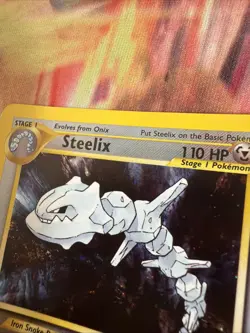 Steelix Pokemon Neo Genesis 15/111 Unlimited Edition Holo Rare HP - Image 3