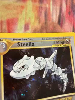 Steelix Pokemon Neo Genesis 15/111 Unlimited Edition Holo Rare HP - Image 4