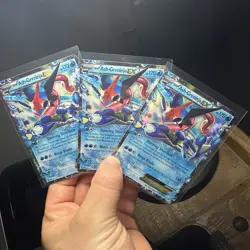 Pokemon TCG Ash-Greninja EX XY133 Blackstar Promo 2016 ( LOT OF 3 ) - Image 1