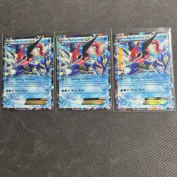Pokemon TCG Ash-Greninja EX XY133 Blackstar Promo 2016 ( LOT OF 3 ) - Image 2