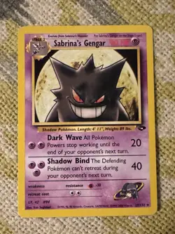 Pokemon TCG Sabrina's Gengar Gym Challenge 29/132 Non-Holo Rare - Image 1