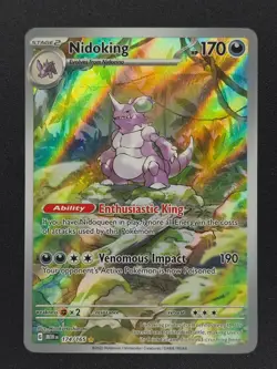 Nidoking 174 Pokemon 151 Set 2023 NM 🔥🔥🔥 - Image 1