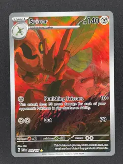 Scizor 205 Pokemon OBF Obsidian Flames 2023 NM 🔥🔥🔥 - Image 1