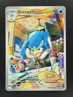 Quaxwell 207 Pokemon Paldea Evolved 2023 NM 🔥🔥🔥 - Image 1